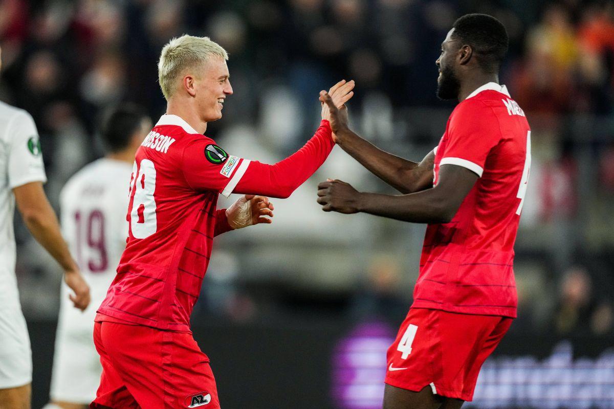 FOTO AZ Alkmaar - CFR Cluj 04.11.2021