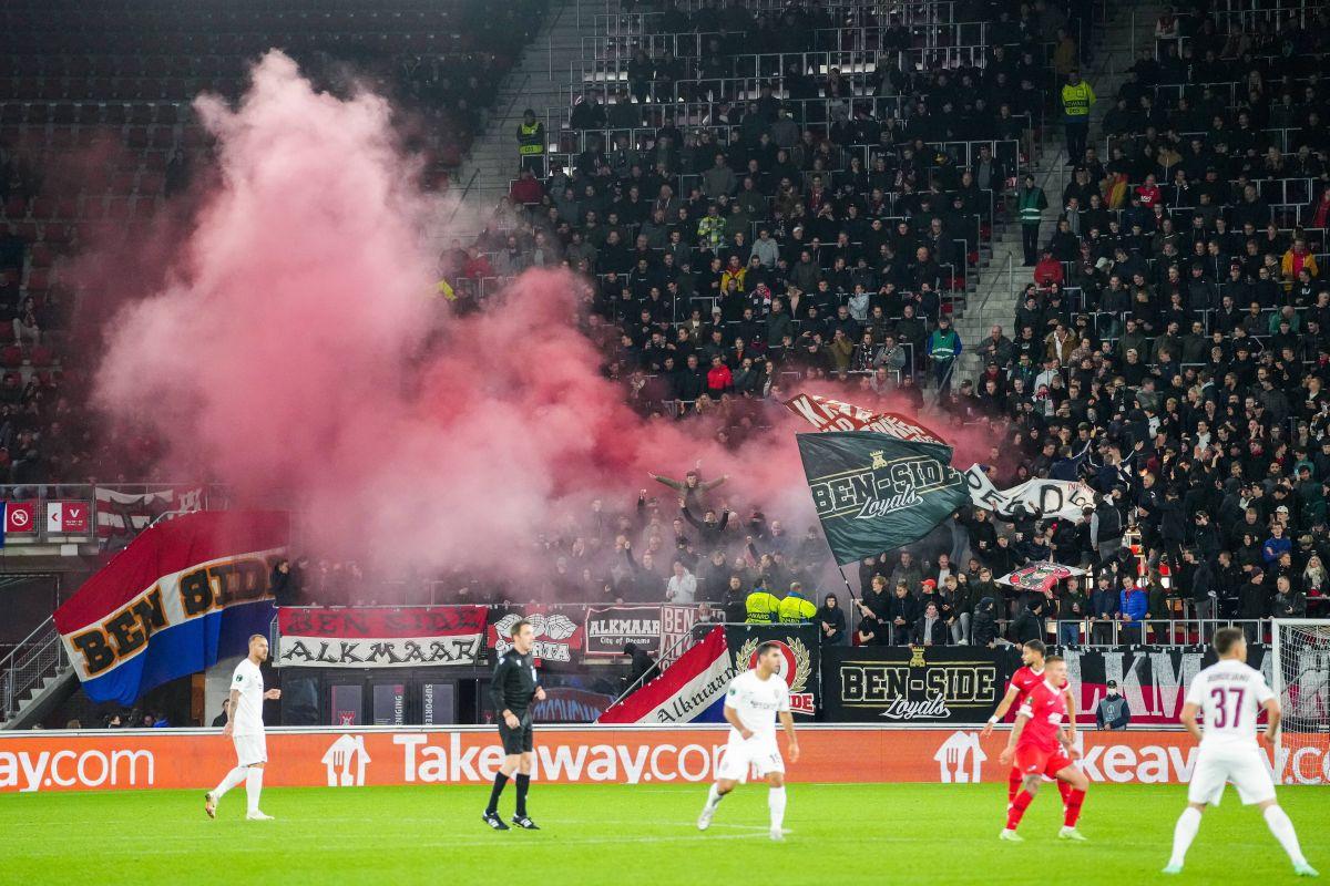 FOTO AZ Alkmaar - CFR Cluj 04.11.2021