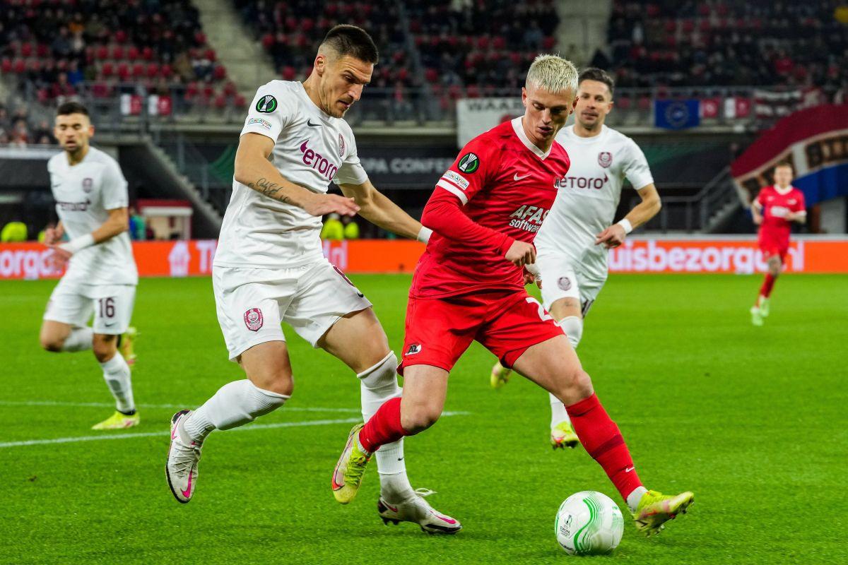 FOTO AZ Alkmaar - CFR Cluj 04.11.2021