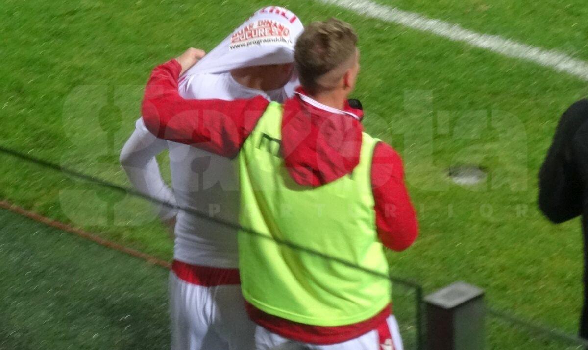 FOTO 3 detalii de la Dinamo - Csikszereda: Ghezali a izbucnit în plâns