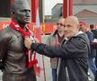 Legendarul Iosif Petschovschi, omagiat la Arad » Statuie dezvelită în fața stadionului