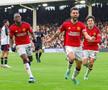 Manchester United s-a impus în fața lui Fulham, scor 1-0, într-o partidă din runda cu numărul 11 din Premier League.