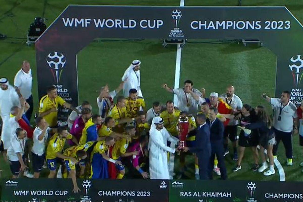 ROMÂNIA E CAMPIOANĂ MONDIALĂ LA MINIFOTBAL! Triumf istoric după o desfășurare IREALĂ » „Tricolorii” au revenit de la 0-2 și s-au impus după 30 de penalty-uri!