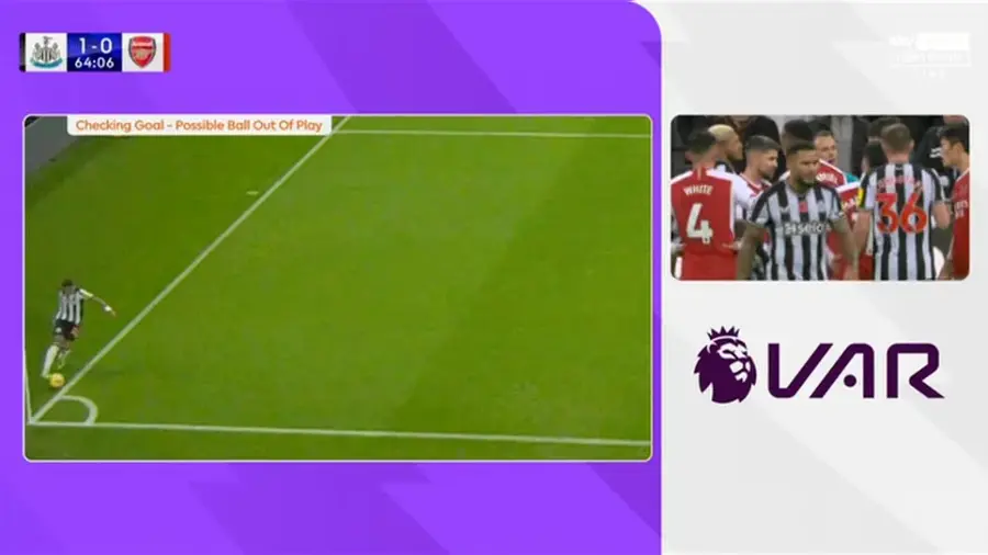 Newcastle o bate pe Arsenal, într-un derby presărat cu decizii controversate din camera VAR! 4 infracțiuni analizate la faza golului