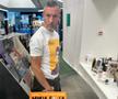 Mihai Stoica și Teodora, fiica lui, au oferit un moment comic în timpul unei ieșiri la cumpărături.
