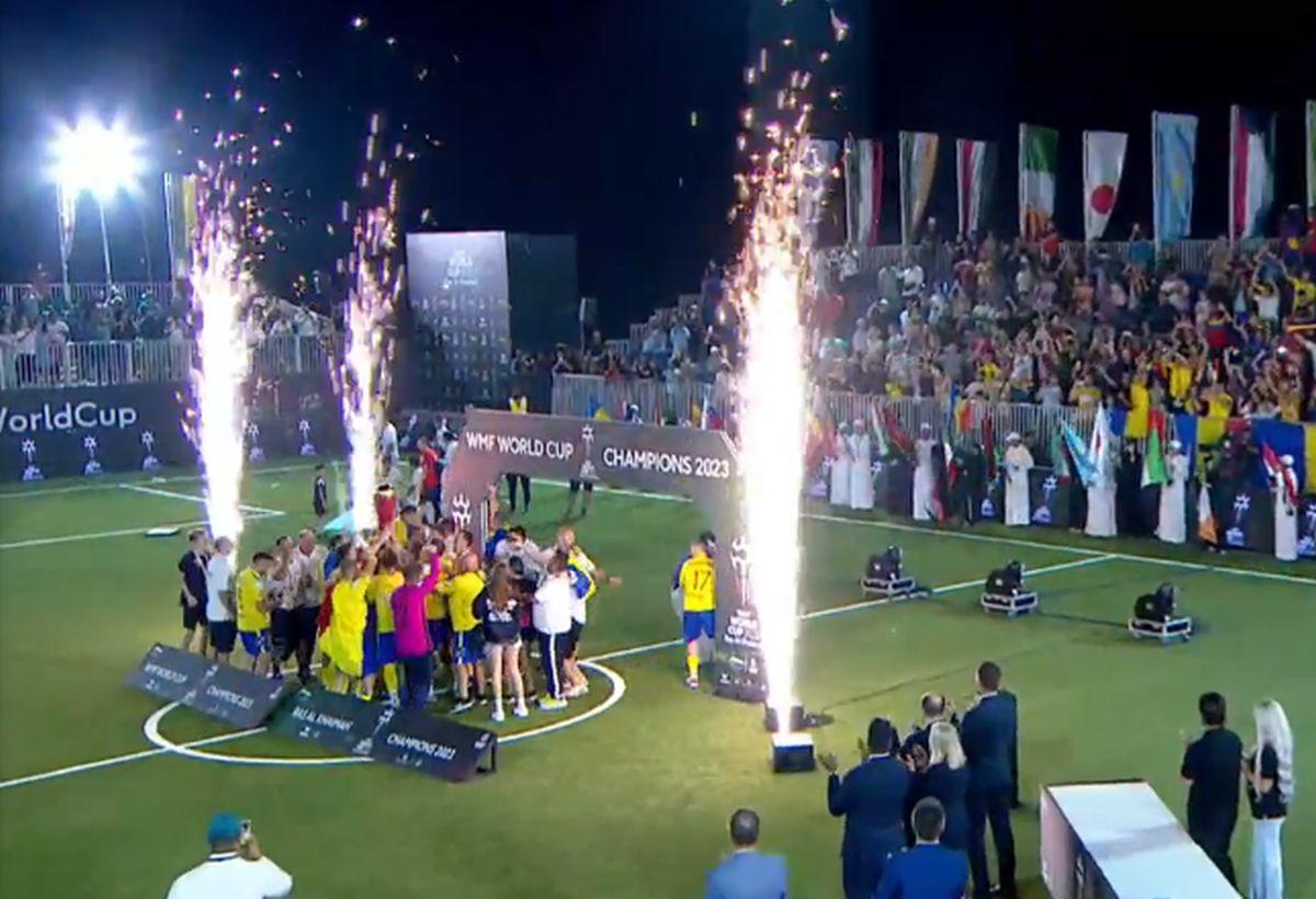 România - Kazahstan, finala Campionatului Mondial de Minifotbal