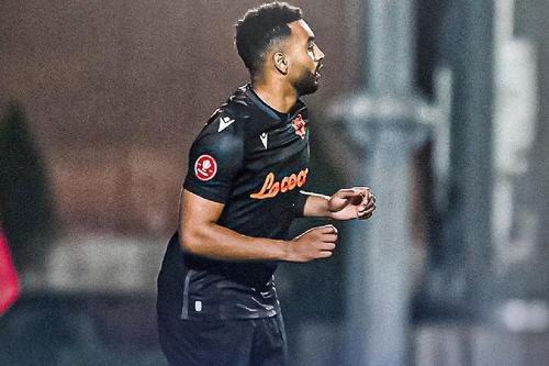 Billel Omrani, în meciul de Cupă versus Chindia / Sursă foto: Facebook@ Petrolul Ploiești