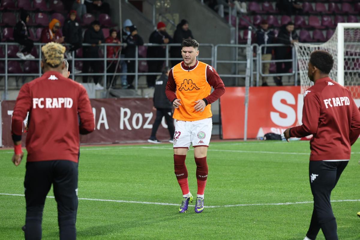 Șumi i-a stins lumina lui Măldă! Rapidul a capturat trei puncte cu chiu, cu vai și a urcat la granița play-off-ului