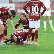 Intrarea lui Selimovic din meciul Rapid - Hermannstadt, foto: Ionuț Iordache / GSP