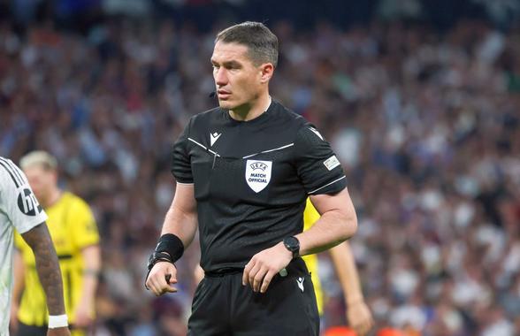 Istvan Kovacs, delegat la un meci de gală din Champions League