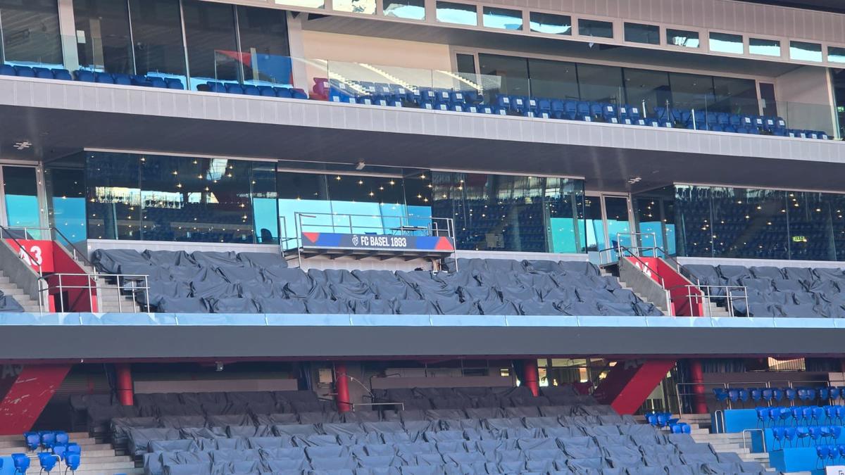 „St. Jakob-Park”, arena unde se va disputa Basel - FCSB
