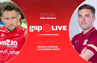 Alexandru Ioniță și Răzvan Patriche au fost invitații zilei la GSP Live