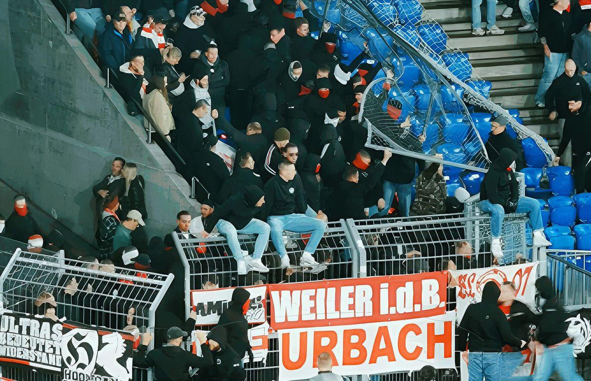 Huliganii lui FC Basel au făcut haos la ultimul meci european, cu VfB Suttgart