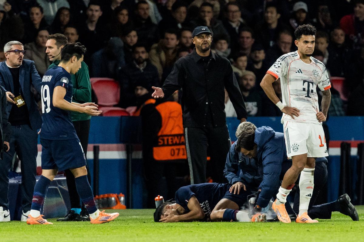 Hakimi și Dembele s-au accidentat în PSG - Bayern Munchen