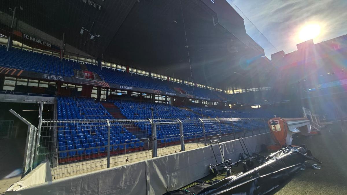 „St. Jakob-Park”, arena unde se va disputa Basel - FCSB