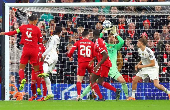 Liverpool a câștigat derby-ul cu Real Madrid, după o prestație de gală » Istvan Kovacs, controversă uriașă