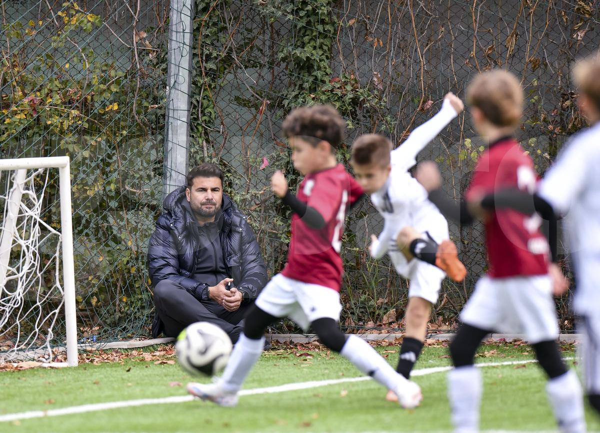 Tiago și Adrian Mutu, la meciul contra Rapidului
