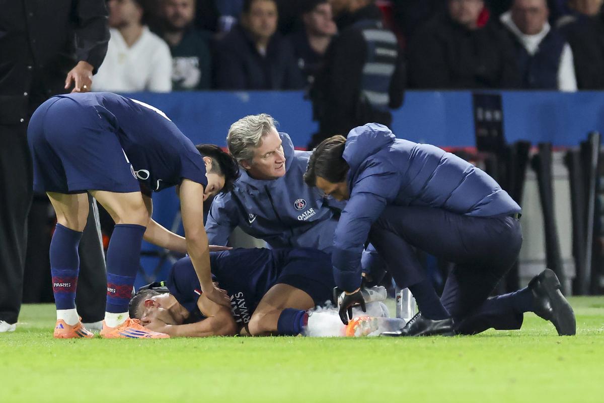 Hakimi și Dembele s-au accidentat în PSG - Bayern Munchen