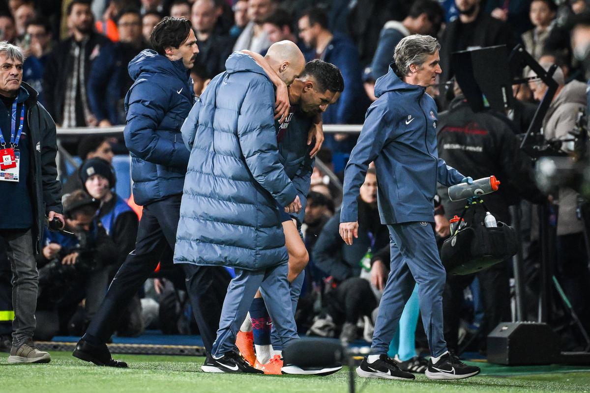 Hakimi și Dembele s-au accidentat în PSG - Bayern Munchen