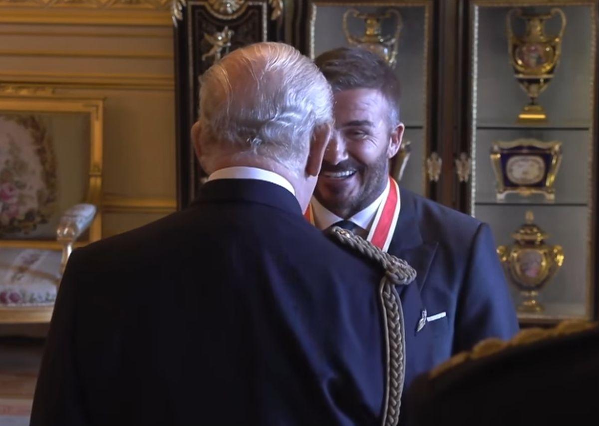 David Beckham, numit cavaler de Regele Charles