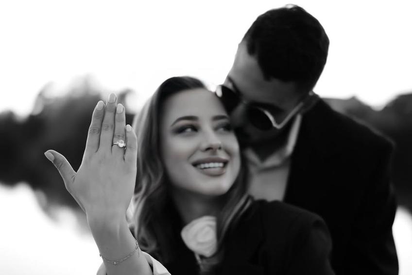 Olivia Cucoș a acceptat cererea în căsătorie a lui Denis Furtună / Foto: Instagram