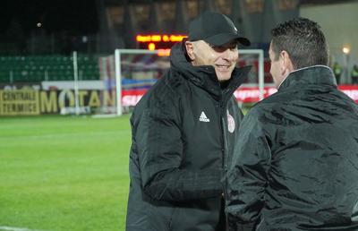 CFR CLUJ - SEPSI 1-0 // Leo Grozavu, ironic după meciul cu campioana: „Așa e când vine vântul din pupă. Înțelegeți ce vreți”