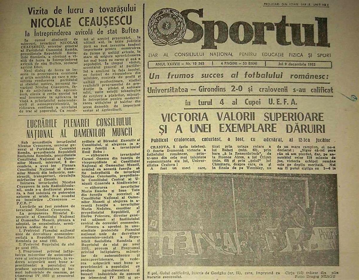 VIDEO+FOTO Retro GSP 38 de ani de când am fost egalii campionilor mondiali, la ei acasă: „Ar trebui să-mi trec în buletin Florența la locul nașterii!”