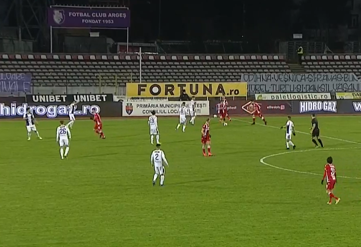 VIDEO+FOTO. Dinamo, gol FABULOS cu FC Argeș! Va face înconjurul lumii » Juan Camara, execuție antologică
