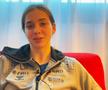 Oana Borș a părăsit parchetul pe targă în minutul 19 al meciului România - Iran.