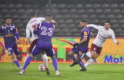 Rapid pierde teren în lupta cu Farul și CFR Cluj » Giuleștenii, salvați de Moldovan în prelungirile de la Pitești! Clasamentul ACUM
