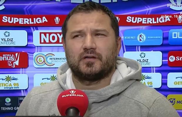 Marius Croitoru, în culmea fericirii după debut: „Asta le-am spus la pauză. Să facă ce vor în noaptea asta!”