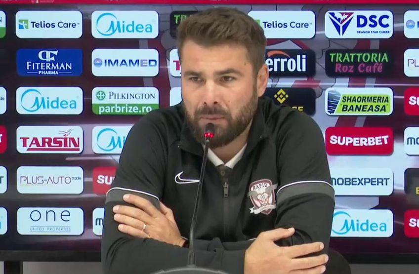 Adrian Mutu (43 de ani), antrenorul giuleștenilor, a refuzat să discute în profunzime despre problemele medicale din lot.