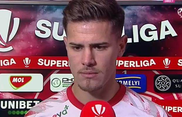 Ricardo Grigore, cu lacrimi în ochi după eșecul cu Sepsi: „Este frustrare mare, am avut oportunitatea să obținem un punct”