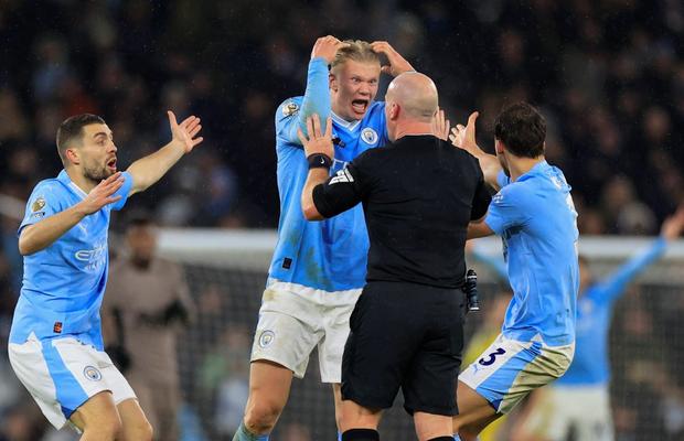Amendă uriașă primită de Manchester City, după incidentul din finalul jocului cu Tottenham!