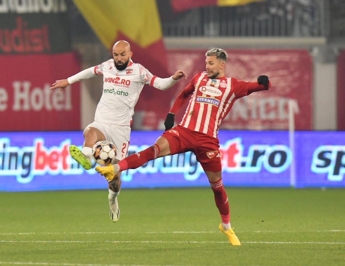 Marius Ștefănescu, analiză după ce a înscris de două ori în poarta lui Dinamo: „Am mai avut câteva ocazii și trebuia să închidem jocul”