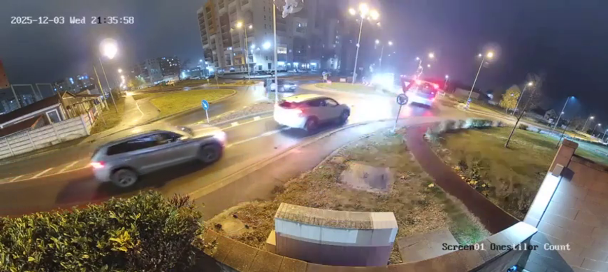 Accident șocant în Oradea