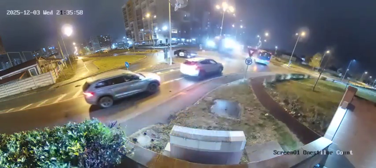 Accident șocant în Oradea
