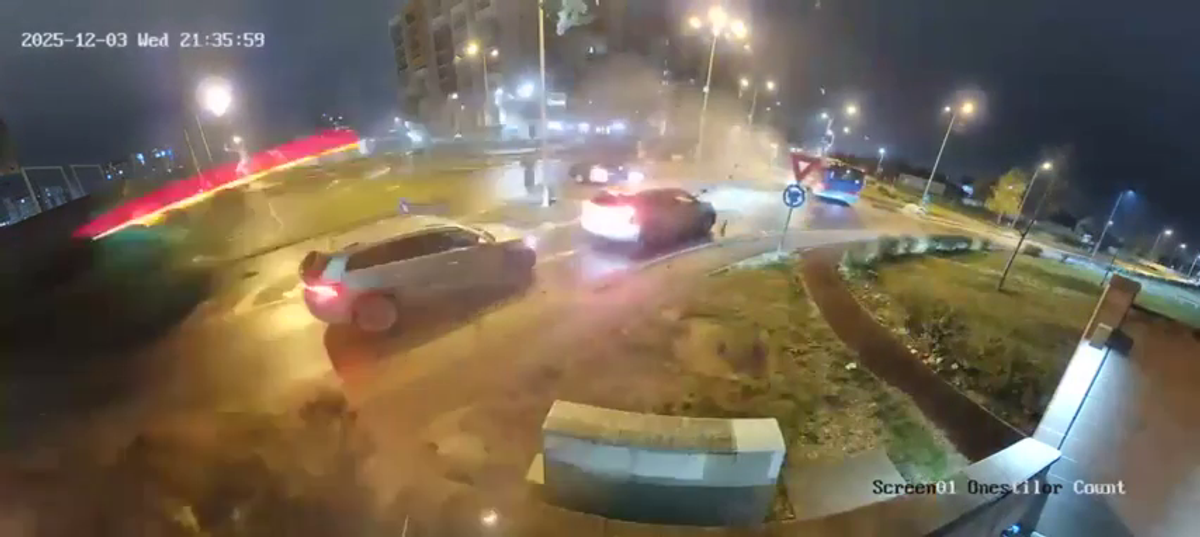 Accident șocant în Oradea
