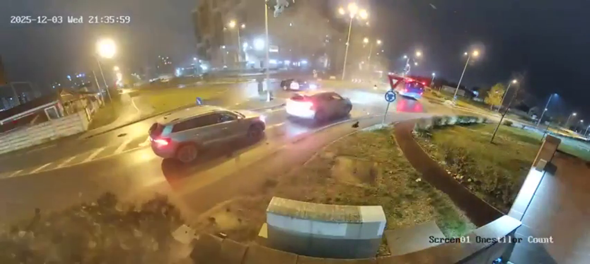 Accident șocant în Oradea