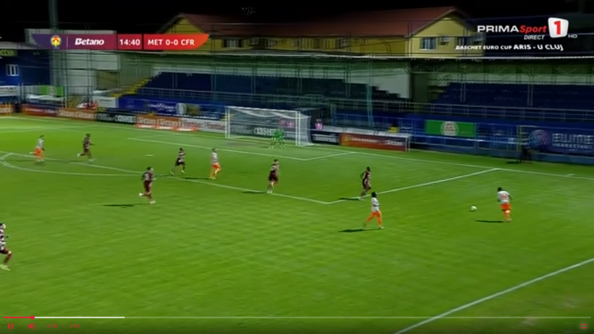 CFR Cluj s-a încurcat cu Metaloglobus și calculele calificării sunt relansate! Două meciuri de care pe care în ultima rundă!