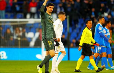 GETAFE - REAL MADRID 0-3 // Zinedine Zidane îl elogiază pe Thibaut: „Courtois e cel mai bun portar din lume”