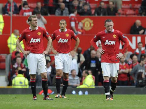 Darren Fletcher, Rio Ferdinand și Wayne Rooney FOTO Imago