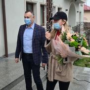 Simona Halep, în vizită la Valea Doftanei. Sursă foto:facebook.com/lucianvileford.costea
