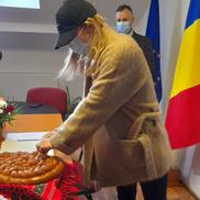 Simona Halep, în vizită la Valea Doftanei. Sursă foto:facebook.com/lucianvileford.costea