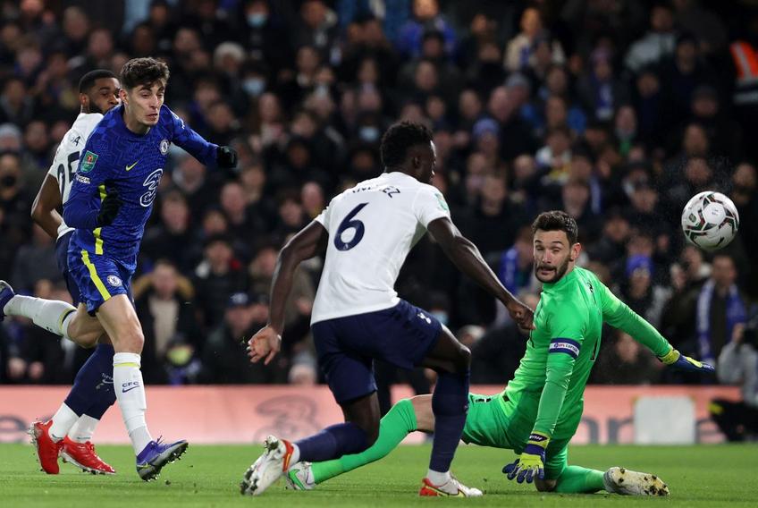 Chelsea - Tottenham 2-0, în prima semifinală a Cupei Ligii Angliei/ foto: Guliver/Getty Images