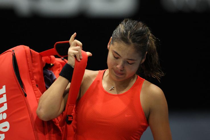 Emma Răducanu la Auckland, foto: Guliver/gettyimages