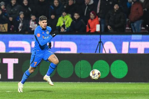 Antrenorul Ionuț Chirilă (57 de ani) consideră că Florinel Coman (25 de ani), extremă stângă la FCSB, trebuie să confirme și în străinătate pentru a putea fi considerat o certitudine. foto: Imago Images