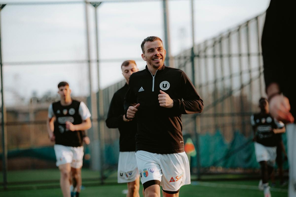Antrenament U Cluj - turcia