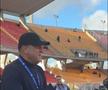 Dan Șucu, prezent pe stadionul Via del Mare, înainte de Lecce - Genoa. Foto: Instagram