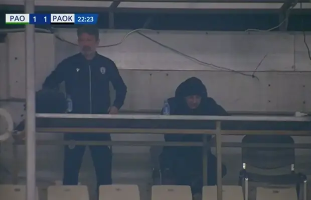 PAOK, urmărită de ghinioane » Cum a fost surprins Răzvan Lucescu în timpul eșecului suferit în liniștea apăsătoare de la Atena